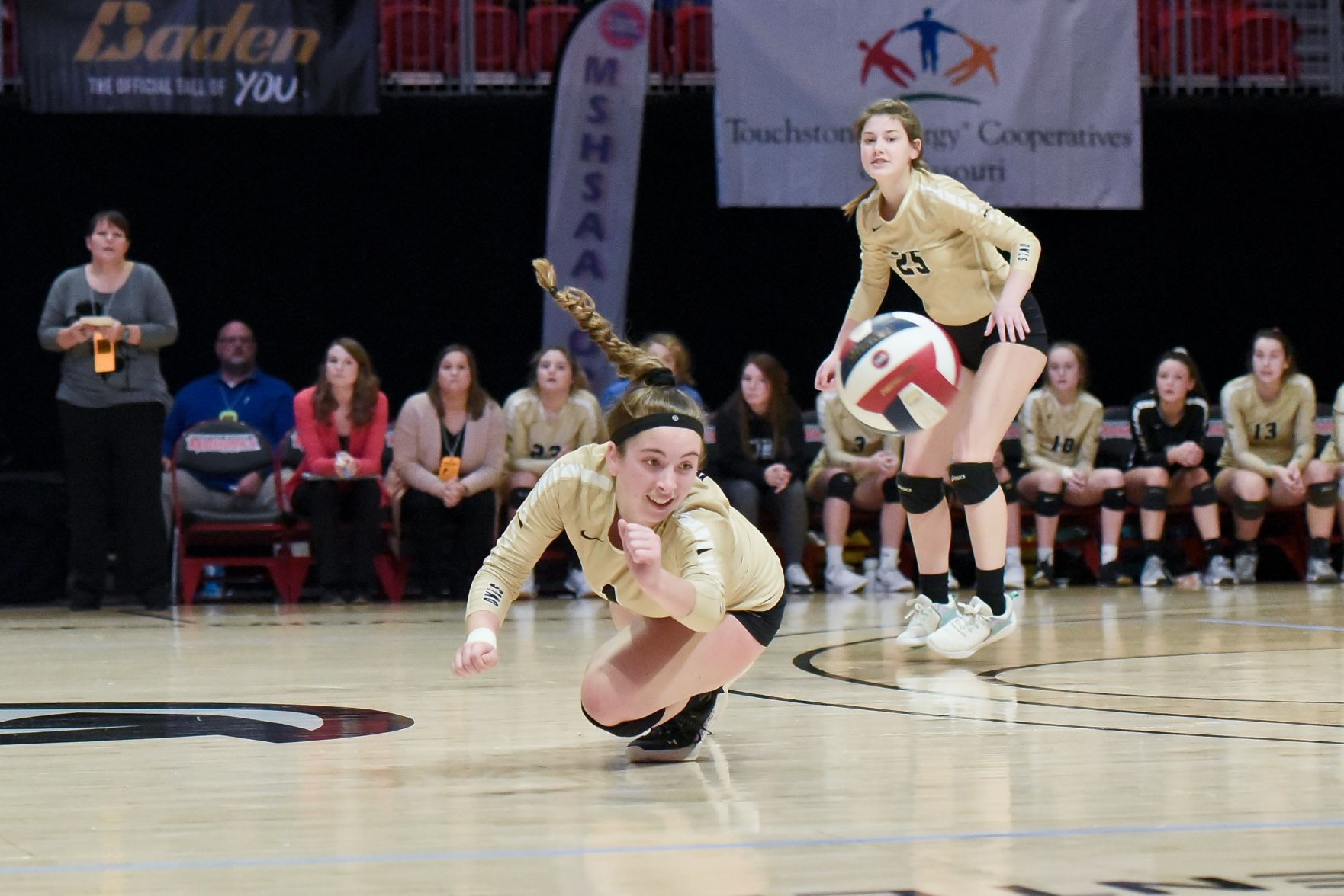 11/09/19 - Girls Volleyball - Class 3 third place match - Windsor vs St, Michael